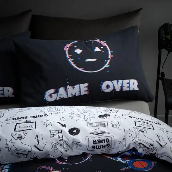 Dunelm Game Over Duvet Cover And Pillowcase Set 5 Dunelm Game Over Duvet Cover And Pillowcase Set - Image 3