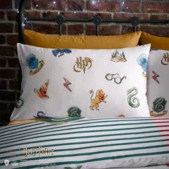 Warner Brothers Harry Potter Houses Duvet Cover And Pillowcase Set -kids bedding Shop 30792099 alt03