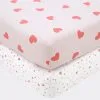 Dunelm Pack Of 2 Love Hearts Fitted Sheets -kids bedding Shop 30792115