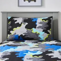 Dunelm Camo Duvet Cover And Pillowcase Set -kids bedding Shop 30799763 alt04