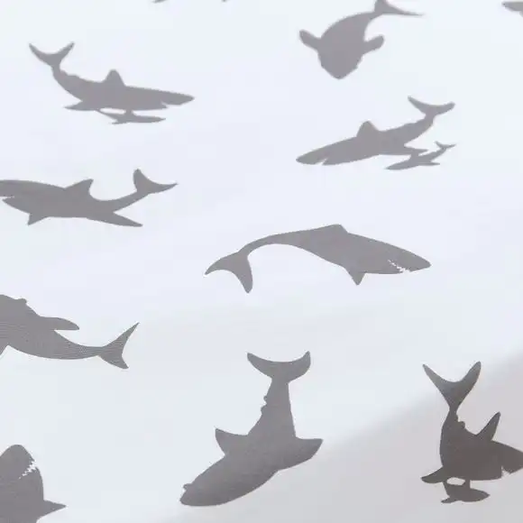 Dunelm Sharks Pack Of 2 Fitted Sheet 7 Dunelm Sharks Pack Of 2 Fitted Sheet - Image 5